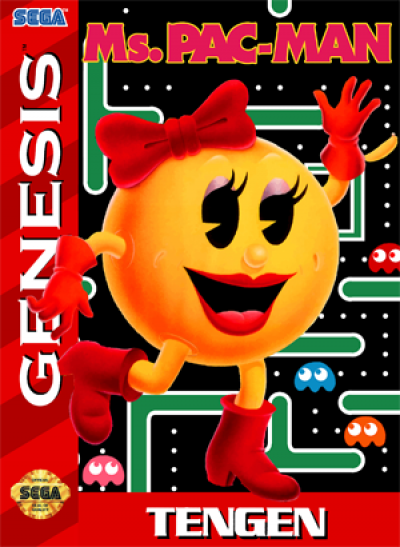 Ms. Pac-Man (USA) Game Cover